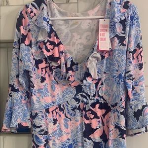 NWT Lilly Pulitzer Stirling Dress - Bright Navy